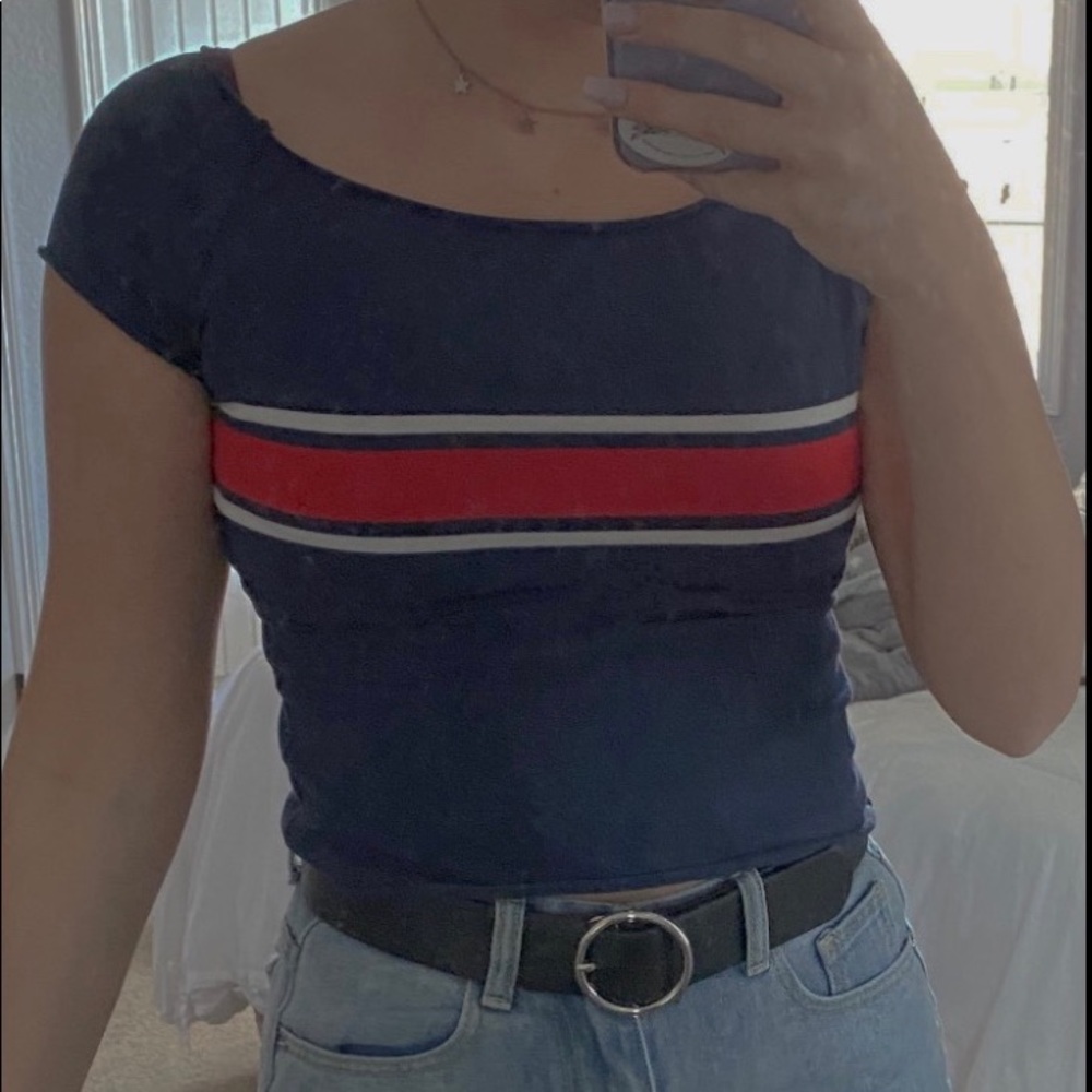Brandy off the shoulder top